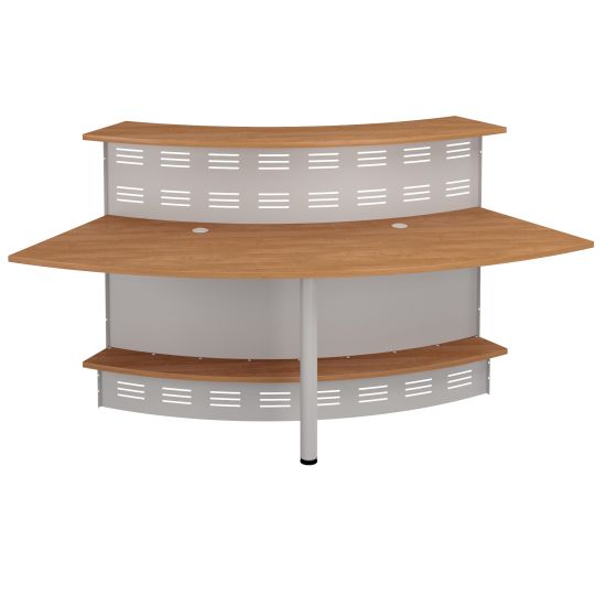 Модуль ресепшен угловой 60 градусов ольха европейская