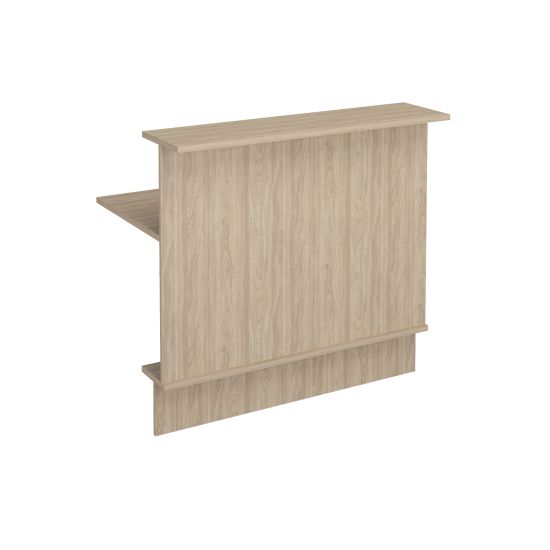 Модуль ресепшен прямой вяз светлый