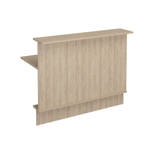 Модуль ресепшен прямой вяз светлый