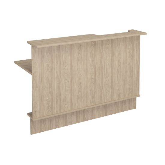 Модуль прямой с вырезом левый вяз светлый