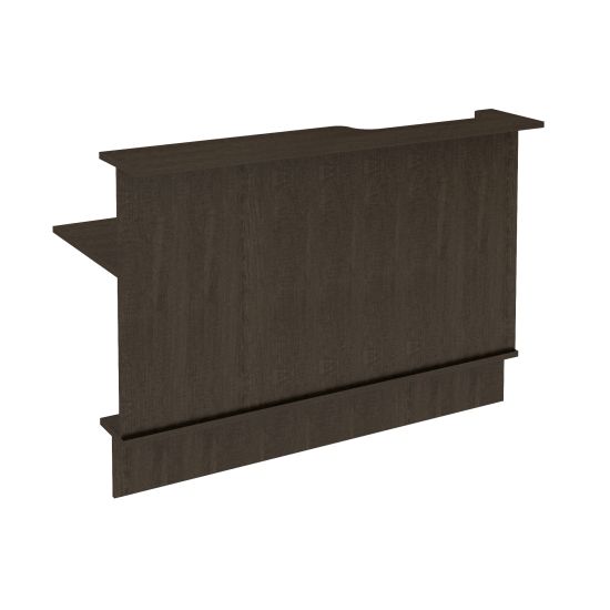 Модуль прямой с вырезом левый венге темный