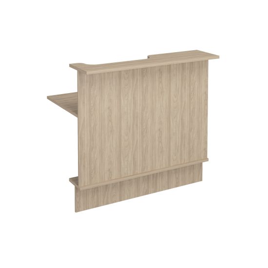 Модуль прямой с вырезом правый вяз светлый