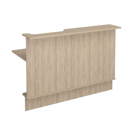 Модуль прямой с вырезом правый вяз светлый