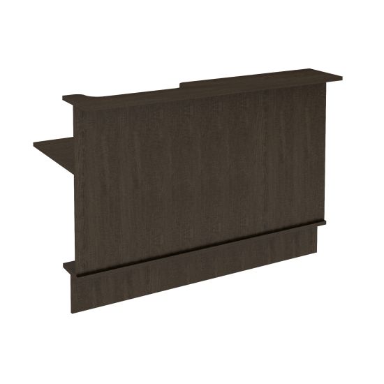 Модуль прямой с вырезом правый венге темный