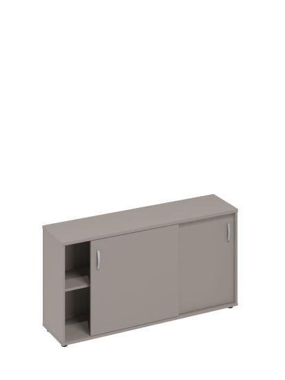 Шкаф-купе низкий (для 2-х столов 70) мокко премиум