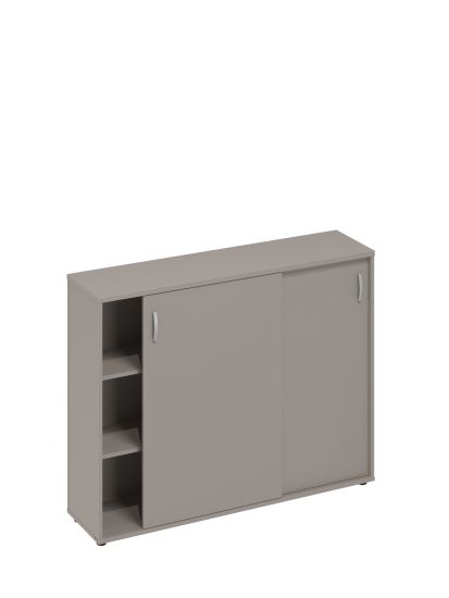 Шкаф-купе средний (для 2-х столов 70) мокко премиум