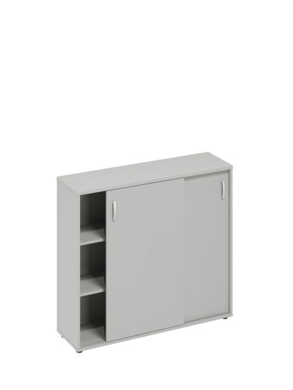 Шкаф-купе средний (для 2-х столов 60) серый