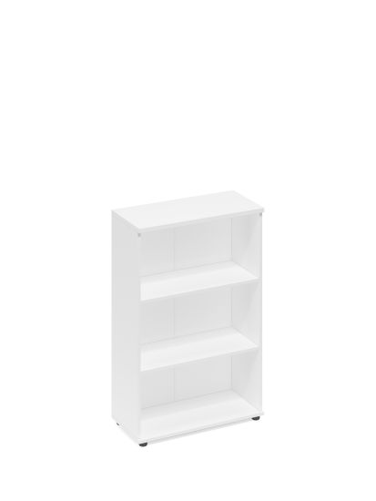 Стеллаж средний белый премиум