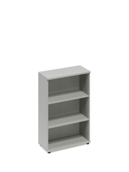 Стеллаж средний серый