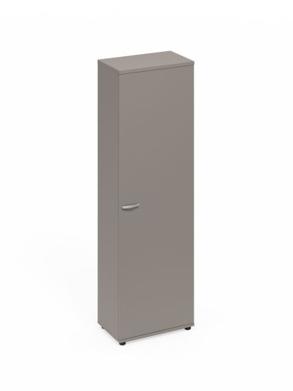 Шкаф для одежды узкий мокко премиум