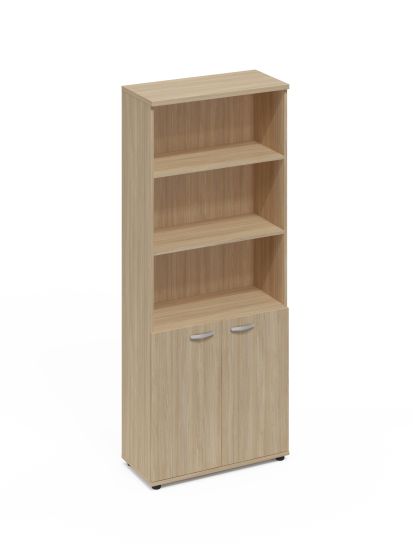 Шкаф для документов полузакрытый дуб скандинавский