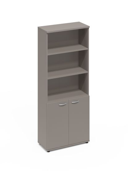 Шкаф для документов полузакрытый мокко премиум