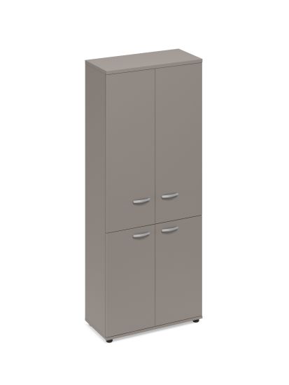 Шкаф для документов закрытый 4-х дверный мокко премиум