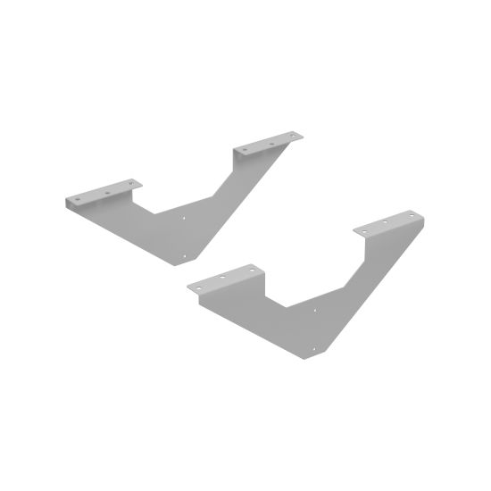 Кронштейн-усилитель рабочей станции (к-т 2 шт.) серый