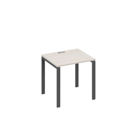 Стол письменный на металлокаркасе UNO дуб / металлокаркас антрацит