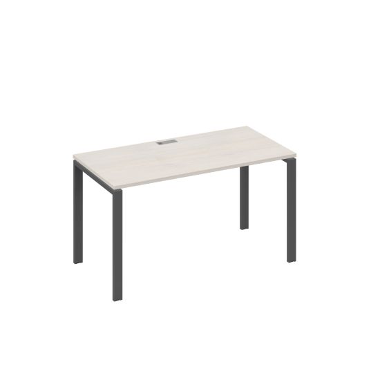 Стол письменный на металлокаркасе UNO дуб / металлокаркас антрацит