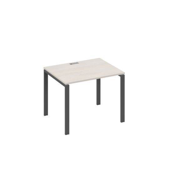 Стол письменный на металлокаркасе UNO дуб / металлокаркас антрацит