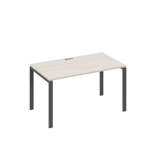 Стол письменный на металлокаркасе UNO дуб / металлокаркас антрацит