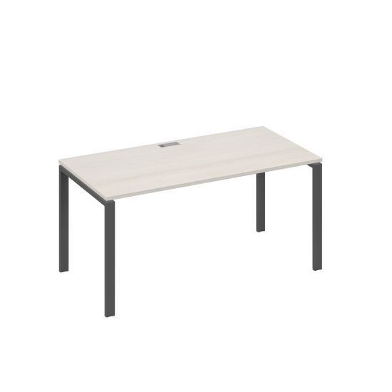Стол письменный на металлокаркасе UNO дуб / металлокаркас антрацит