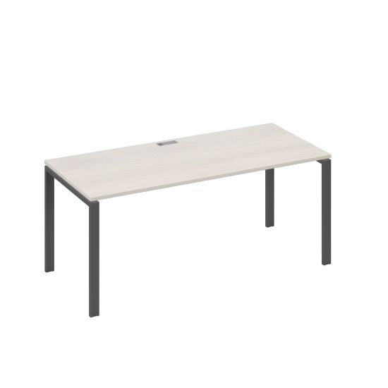 Стол письменный на металлокаркасе UNO дуб / металлокаркас антрацит