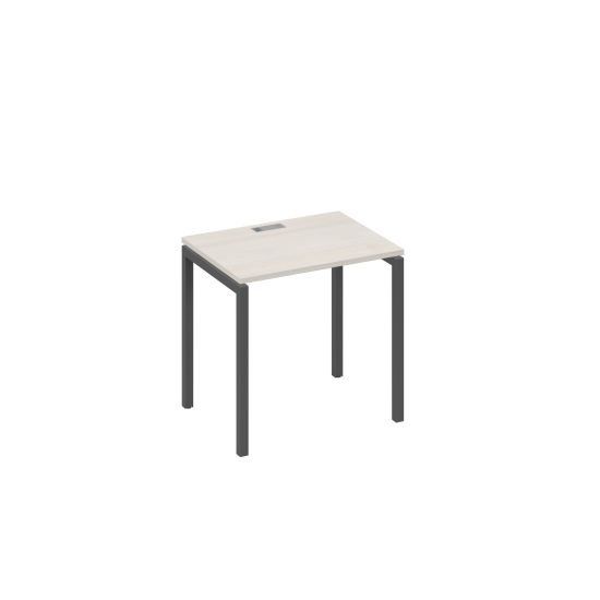 Стол письменный на металлокаркасе DUE дуб / металлокаркас антрацит