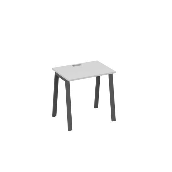 Стол письменный на металлокаркасе TRE серый / металлокаркас антрацит