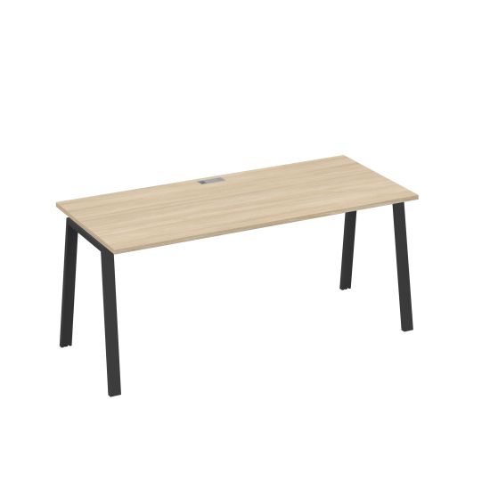 Стол письменный на металлокаркасе TRE дуб скандинавский / металлокаркас антрацит