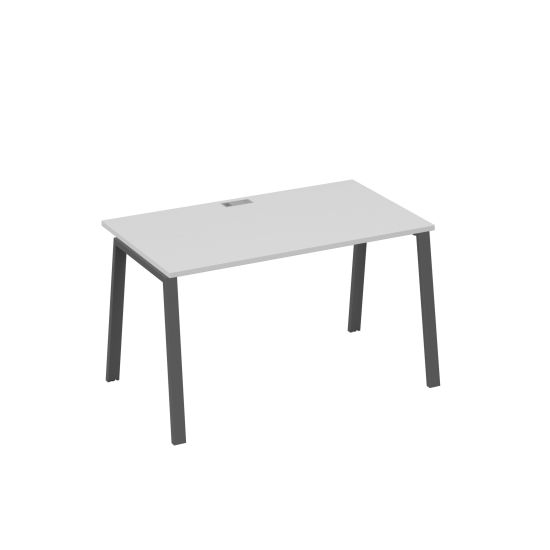 Стол письменный на металлокаркасе TRE серый / металлокаркас антрацит