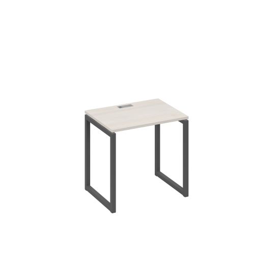 Стол письменный на металлокаркасе QUATTRO дуб / металлокаркас антрацит