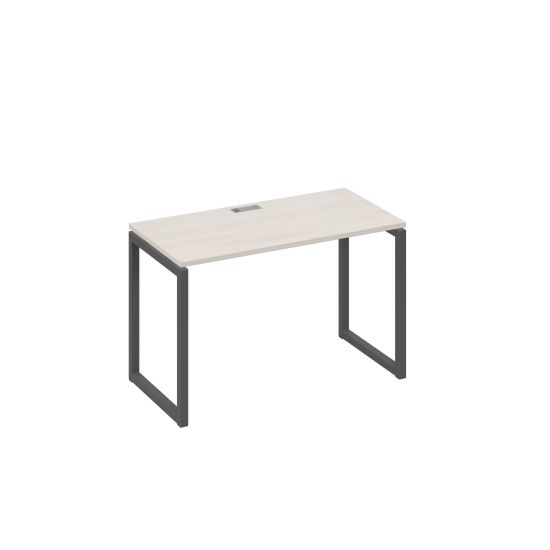 Стол письменный на металлокаркасе QUATTRO дуб / металлокаркас антрацит