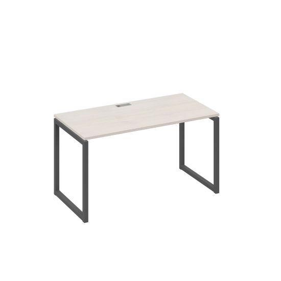 Стол письменный на металлокаркасе QUATTRO дуб / металлокаркас антрацит