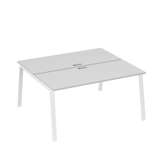 Станция 2х160 на опорах TRE серый / металлокаркас белый