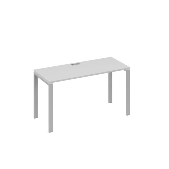 Стол письменный на металлокаркасе UNO серый / металлокаркас серый