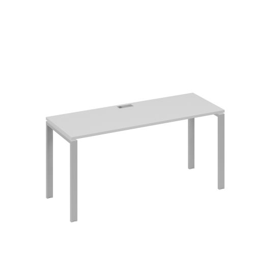 Стол письменный на металлокаркасе UNO серый / металлокаркас серый