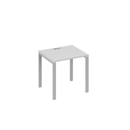 Стол письменный на металлокаркасе UNO серый / металлокаркас серый