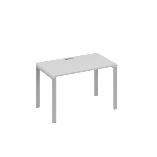 Стол письменный на металлокаркасе UNO серый / металлокаркас серый