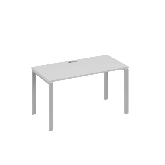 Стол письменный на металлокаркасе UNO серый / металлокаркас серый