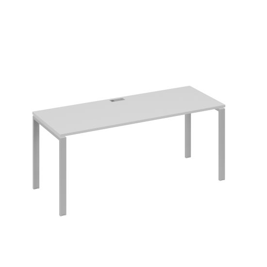 Стол письменный на металлокаркасе UNO серый / металлокаркас серый