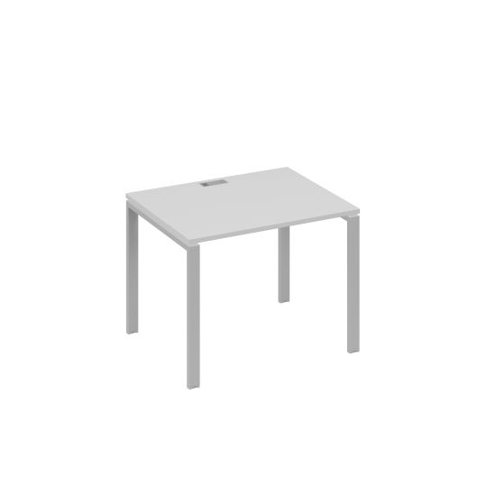 Стол письменный на металлокаркасе UNO серый / металлокаркас серый