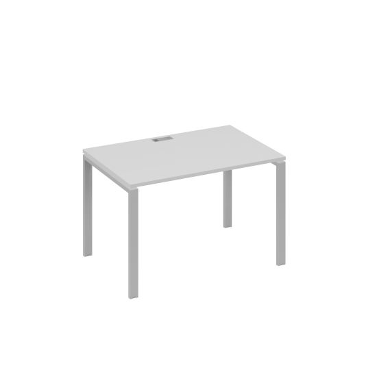 Стол письменный на металлокаркасе UNO серый / металлокаркас серый