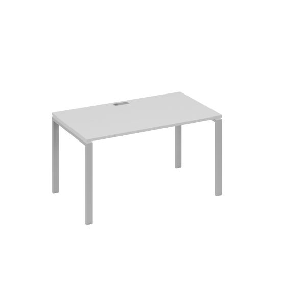 Стол письменный на металлокаркасе UNO серый / металлокаркас серый