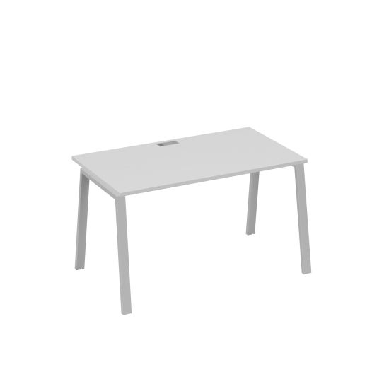 Стол письменный на металлокаркасе TRE серый / металлокаркас серый