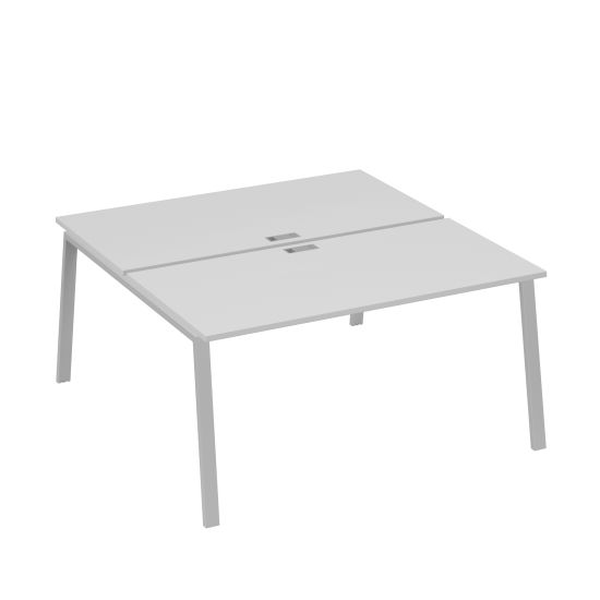 Рабочая станция (2х160) каркас TRE серый / металлокаркас серый