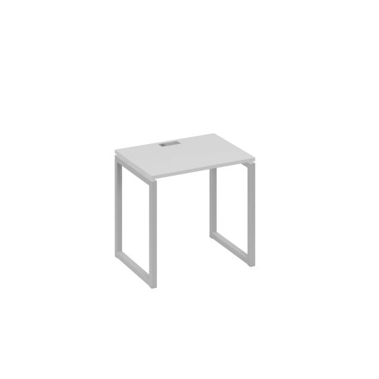 Стол письменный на металлокаркасе QUATTRO серый / металлокаркас серый