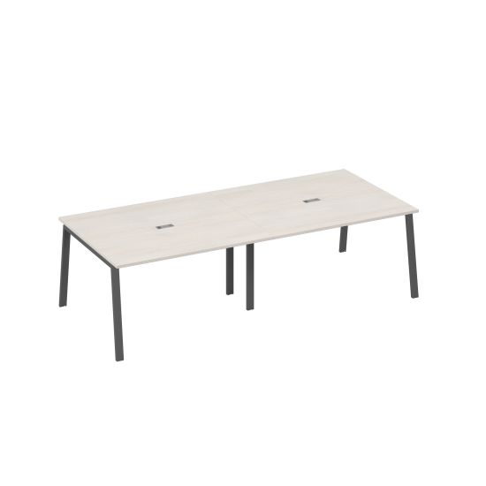 Стол 280 переговорный с металлокаркасом TRE дуб / металлокаркас антрацит