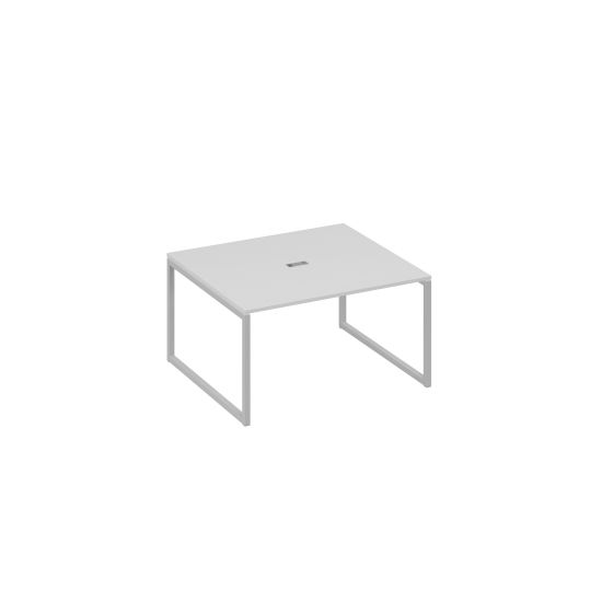 Стол 140 для переговоров каркас QUATTRO серый / металлокаркас серый