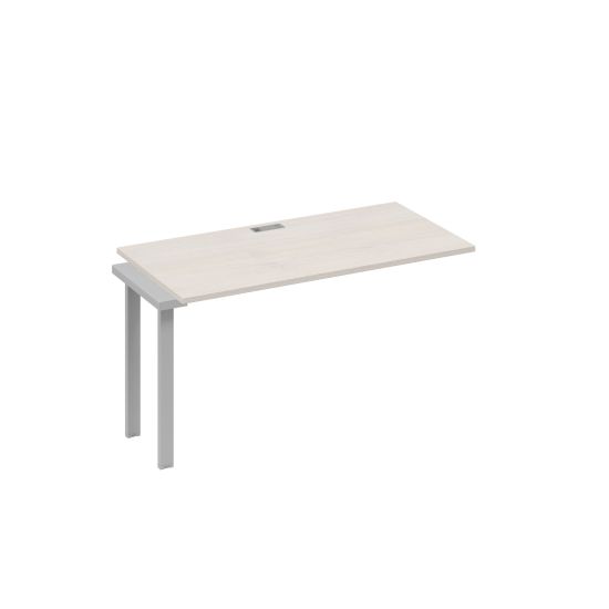 Секция 140 для станции на каркасе UNO дуб / металлокаркас серый