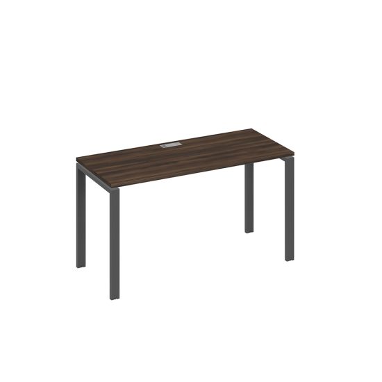 Стол письменный на металлокаркасе UNO дуб ристретто/ металлокаркас антрацит