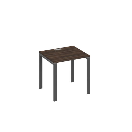 Стол письменный на металлокаркасе UNO дуб ристретто/ металлокаркас антрацит