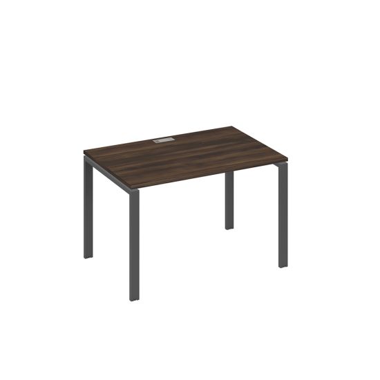 Стол письменный на металлокаркасе UNO дуб ристретто/ металлокаркас антрацит